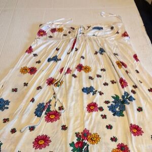Floral Spaghetti Strap Dress